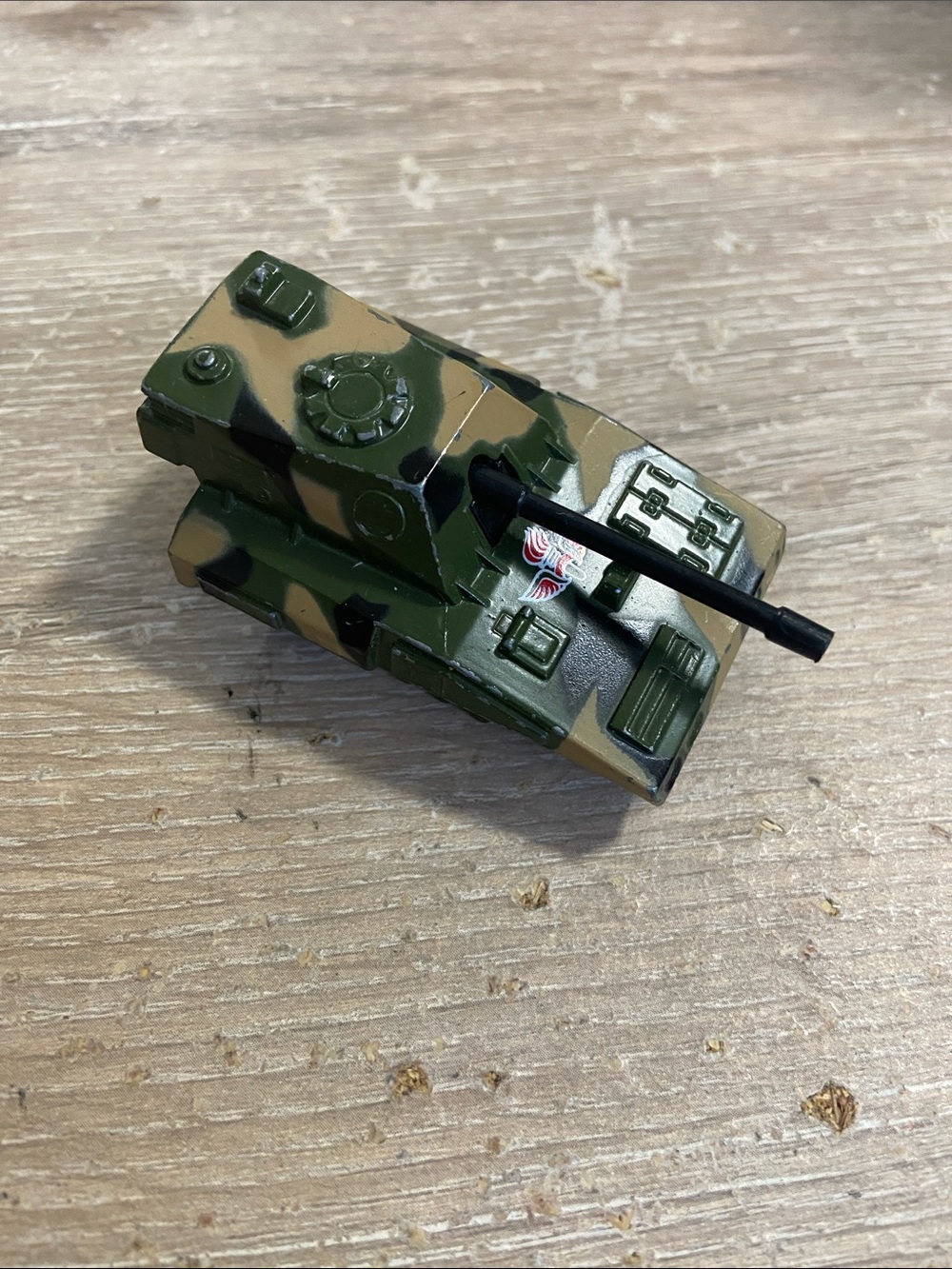 Vtg Matchbox Battle Tank 1:64 Military Army 1976 Made In Macau Camouflage 955